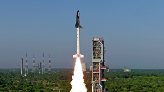 The Images From India's First Ever Space Shuttle Launch Are Astonishing